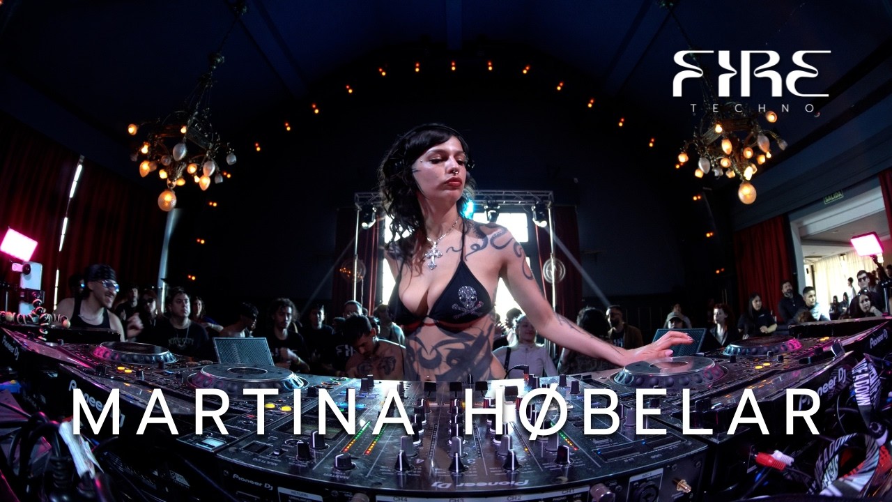 MARTINA HØBELAR | Schranz Argentino / Hard Techno @ Be Techno x Fire Techno | Buenos Aires | RAVE