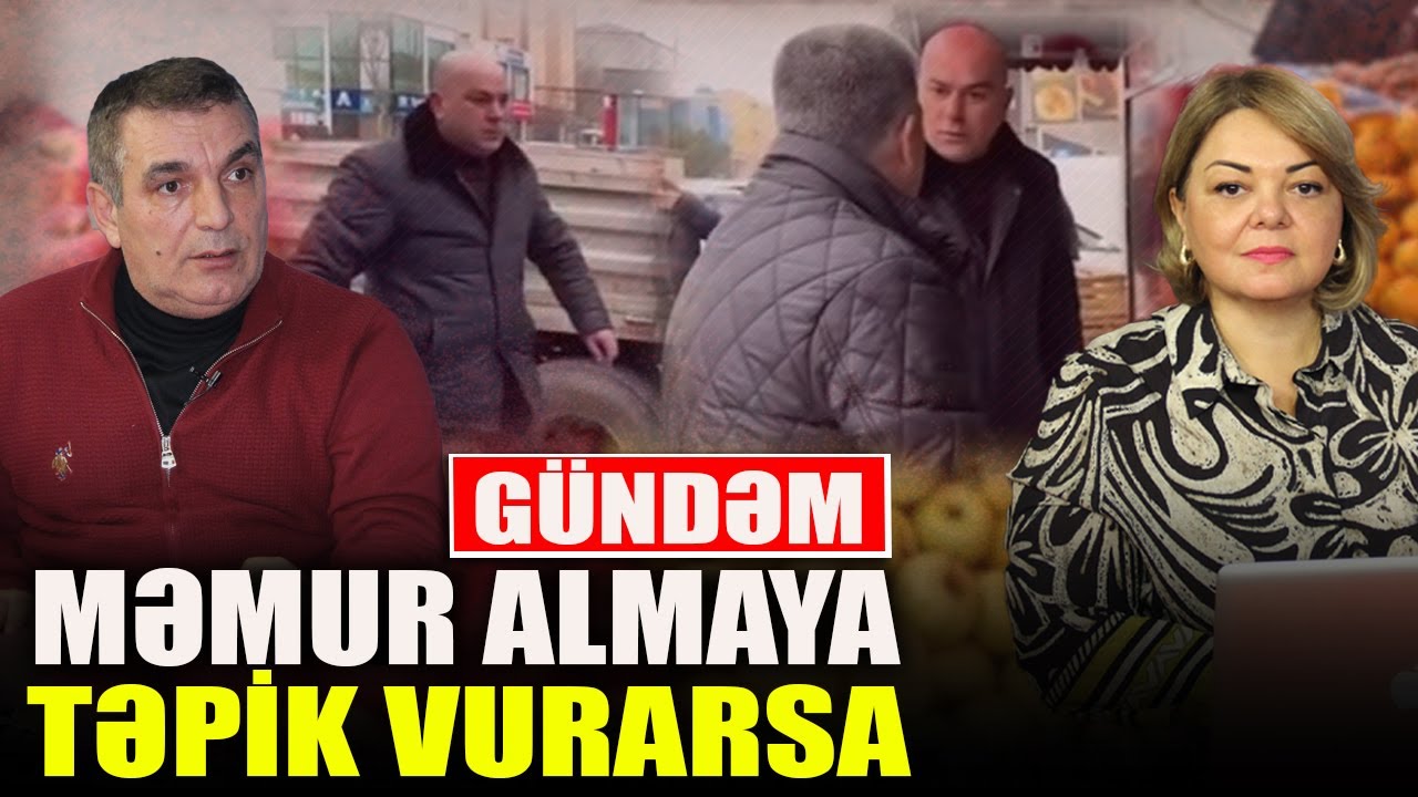 Məmur almaya TƏPİK VURARSA... - Natiq Cəfərli ilə QIRMIZI MASA