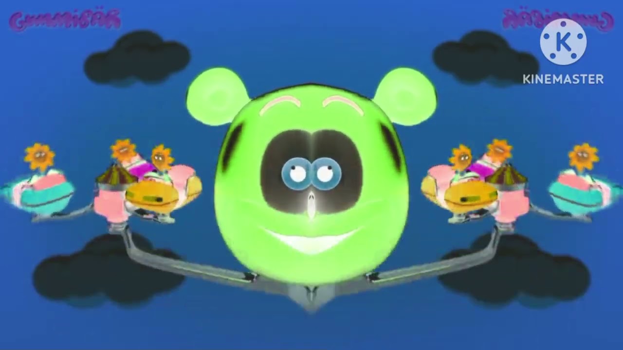 Gummy bear my piano in confusion