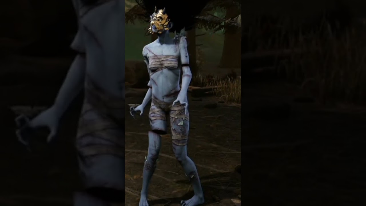 Spirit's AOT skin kinda... 😏 #shorts #dbd