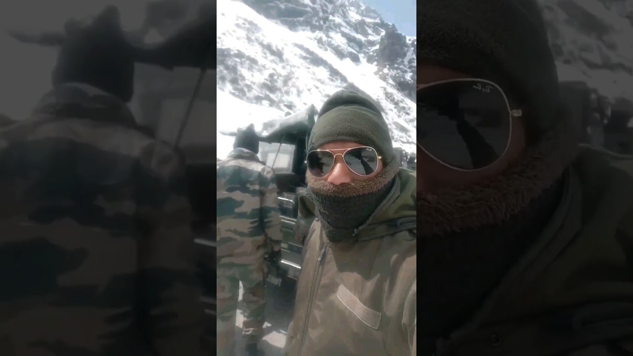 लेह लद्दाख में ड्यूटी 😱🇮🇳❣️#viral 🔥#status