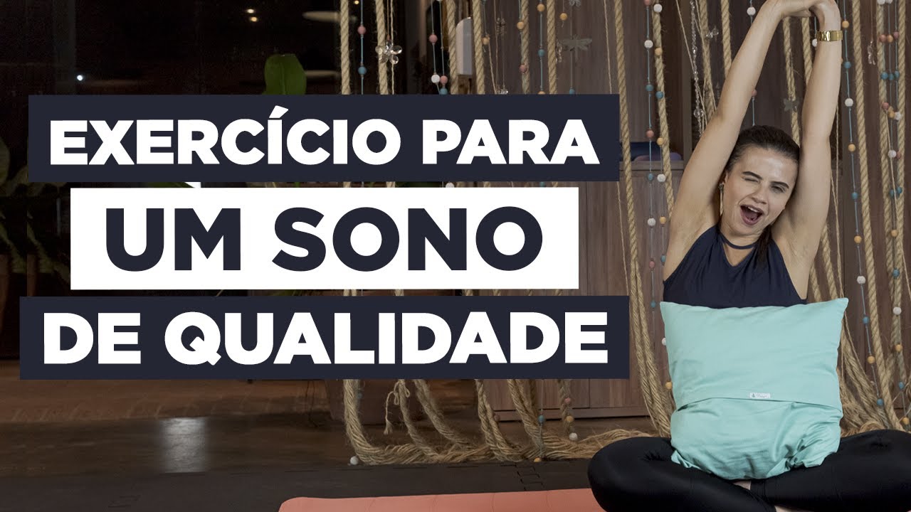 ALONGAMENTO PARA DORMIR BEM E RELAXAR | Com base no Pilates!