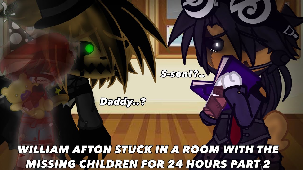 WILLIAM AFTON STUCK IN A ROOM WITH THE MISSING CHILDREN FOR 24 HOURS FNAF PART 2(2ND REMAKE)REUPLOAD