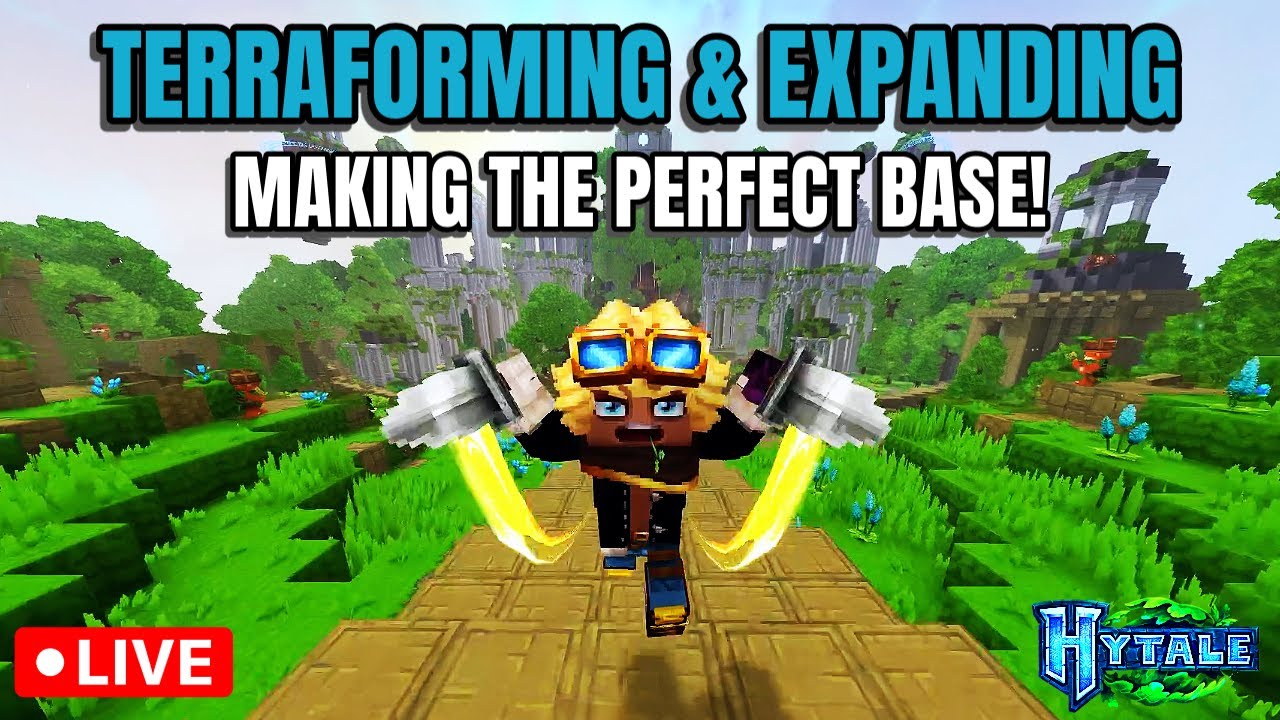 We're Making a Village & it all Starts Here!! | Hytale Hop in & Chat :))
