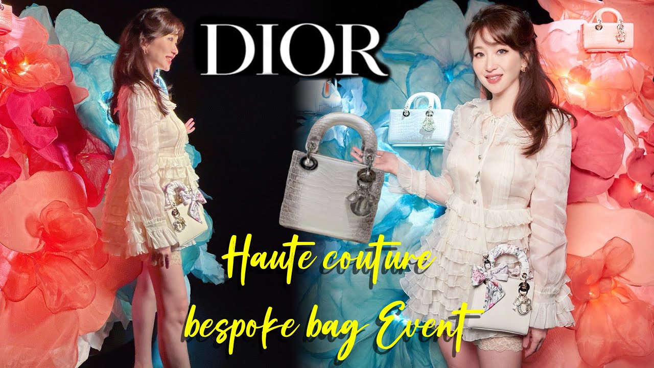 Dior Exotic leather Haute Couture handbags at the Maroquinerie Event ❣️