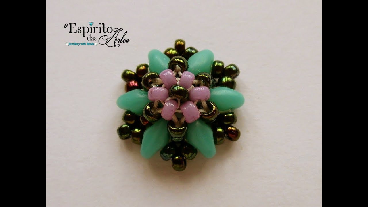 Forever Spring component with superduos - Beading Tutorial