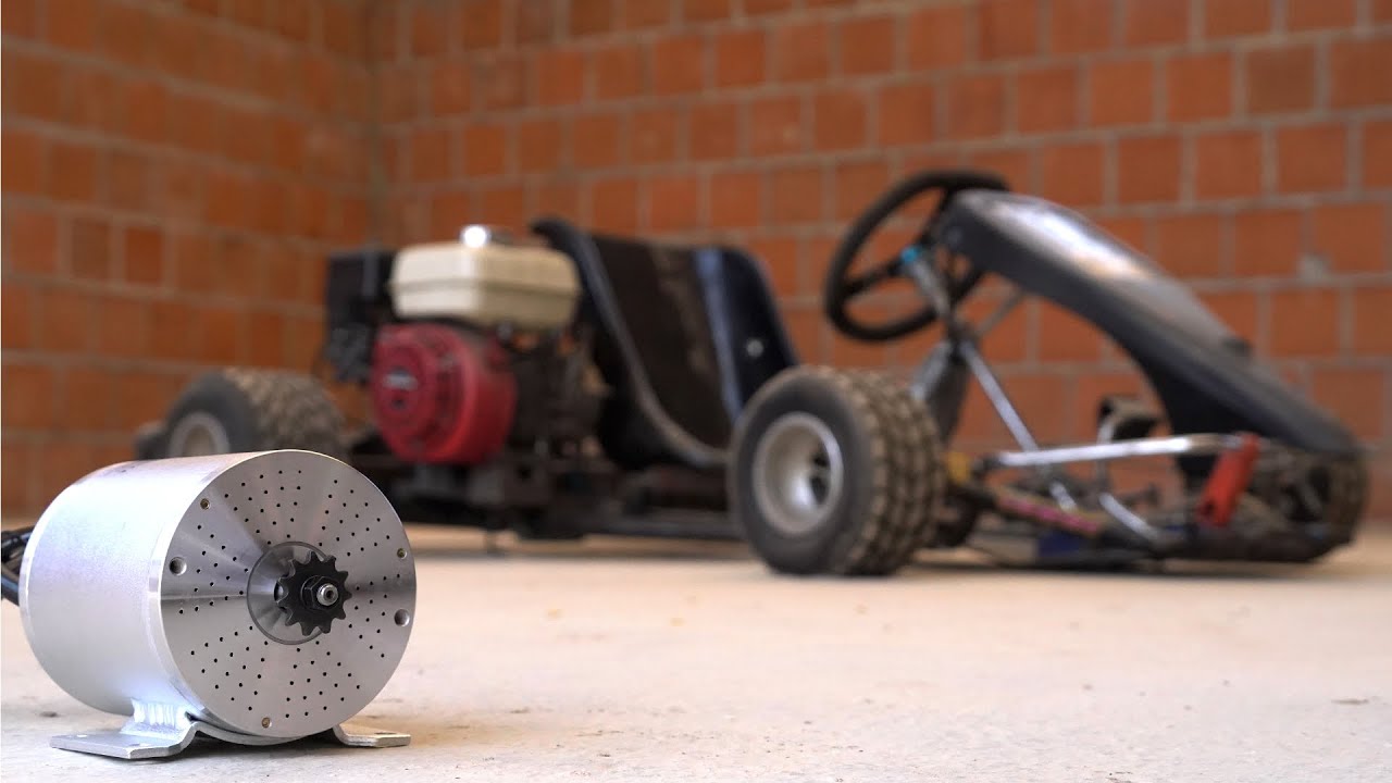 Homemade e-GoKart 72v 3000W FULL PROCES by Unior