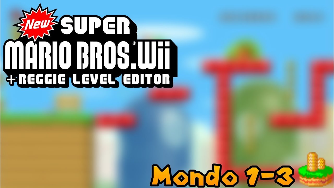 [Let's Play] - New SUPER MARIO BROS Wii + Reggie Level Editor (Parte 3 - Mondo 1-3)
