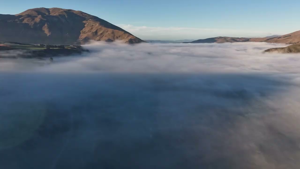NZ country side at sunrise 