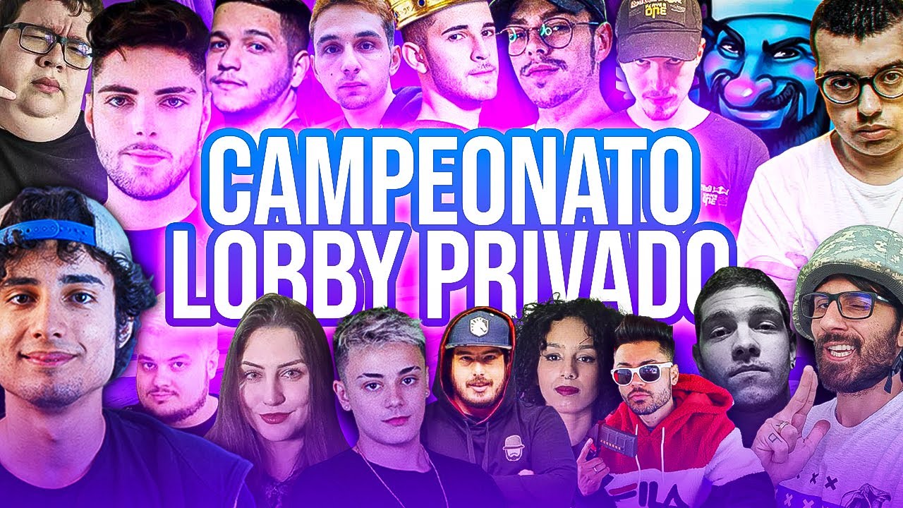 BATALHA DE STREAMERS CAMPEONATO DE LOBBY PRIVADO, CONFIRA OS TIMES CLASSIFICADOS | MELHORES MOMENTOS