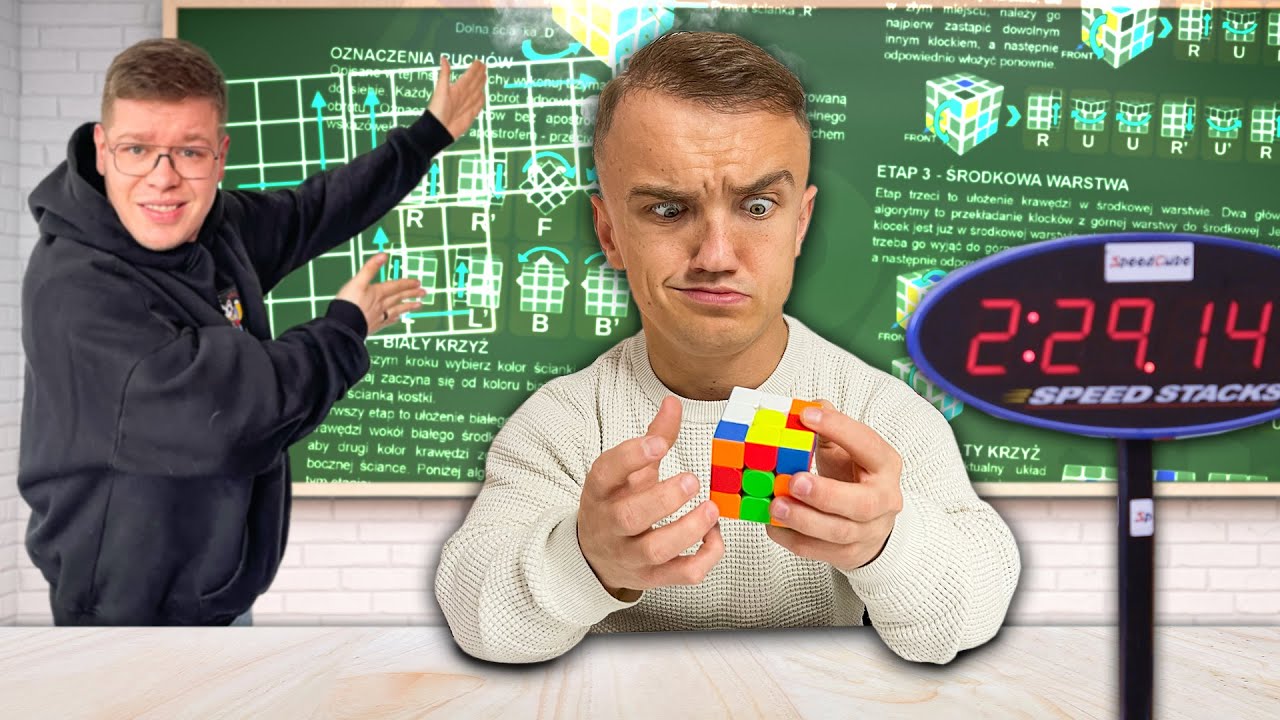MINI MAJK VS KOSTKA RUBIKA