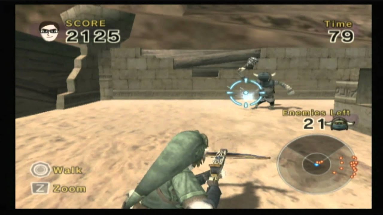 CGR Undertow - LINK'S CROSSBOW TRAINING for Nintendo Wii Video Game Review