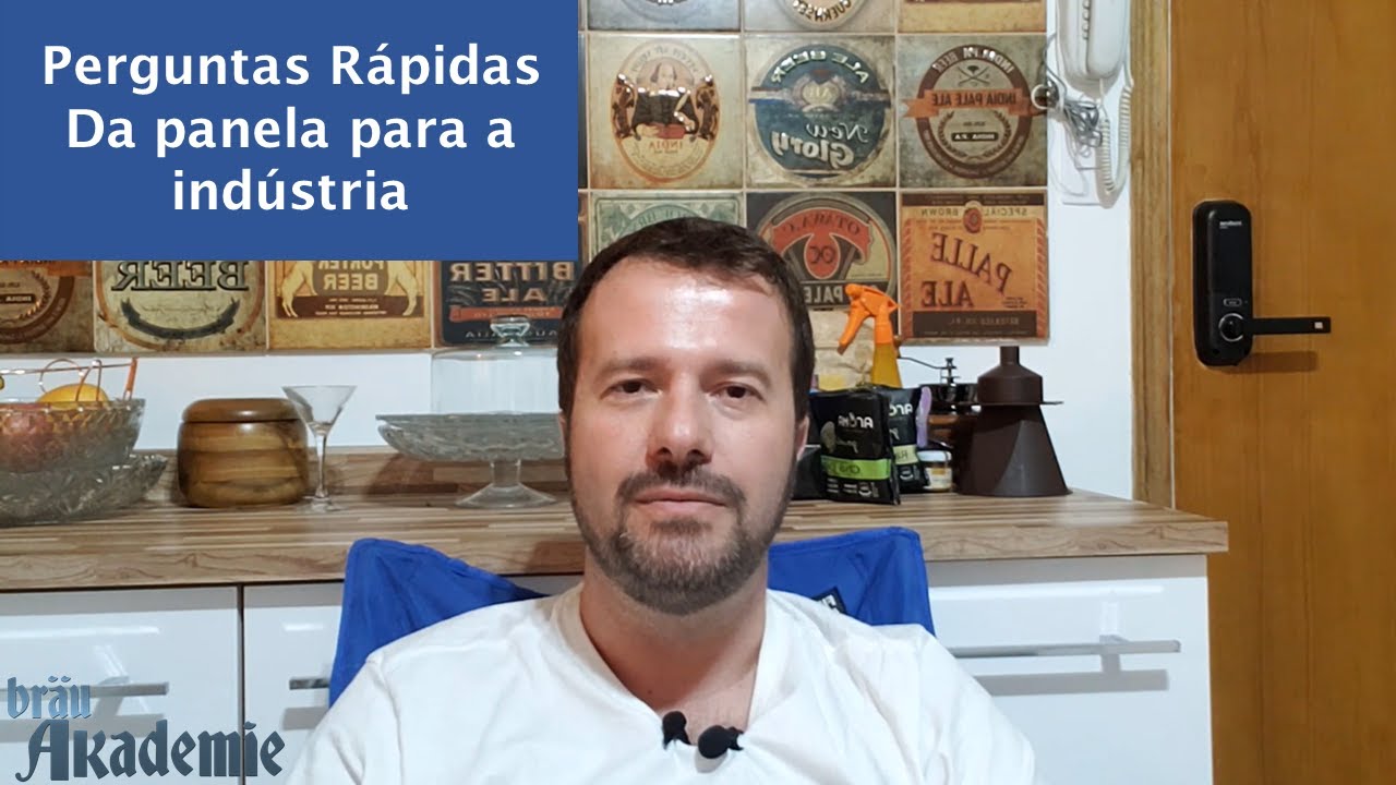 Perguntas Rápidas #02 - Da panela para a indústria