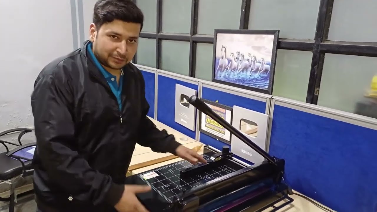 Best A3+ Guillotine Paper Cutter! How to Use & Cut 400 Pages Easily