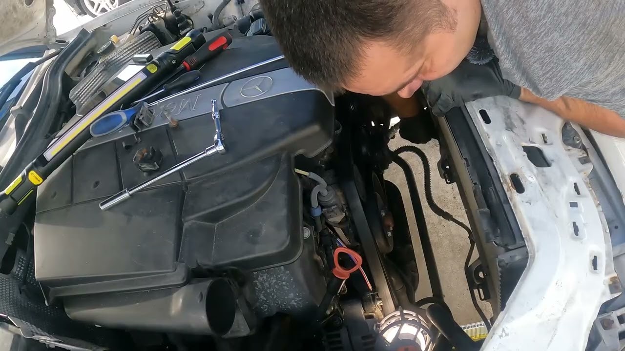 R170 - SLK320 AC Condenser Replacement
