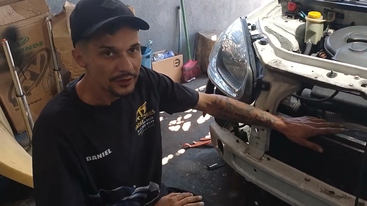 como tirar o radiador de uno Vivace