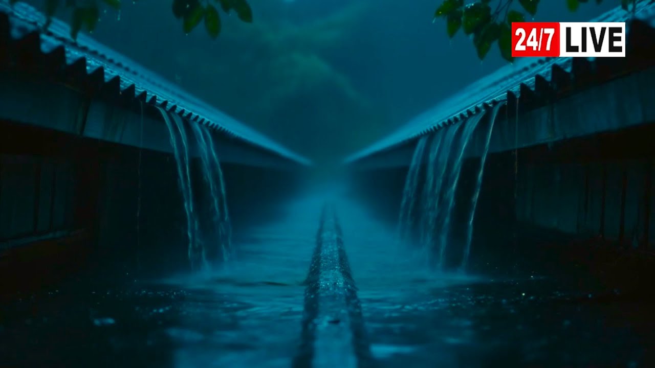 Barulho de Chuva para Dormir Profundamente ⛈ Som de Chuva e Trovões à Noite #5 Nature White Noise