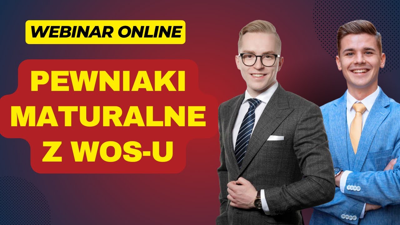 WOS MATURA 2024 - Pewniaki Maturalne; Napisz o 30% lepiej #wos #matura2024 #prawo #liceum