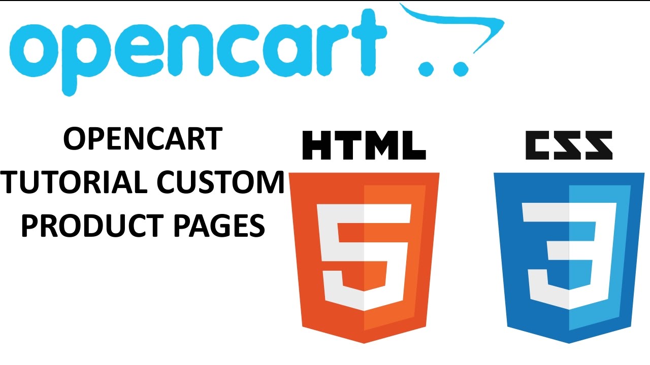 Opencart Tutorial Part 3 - Custom Product Pages