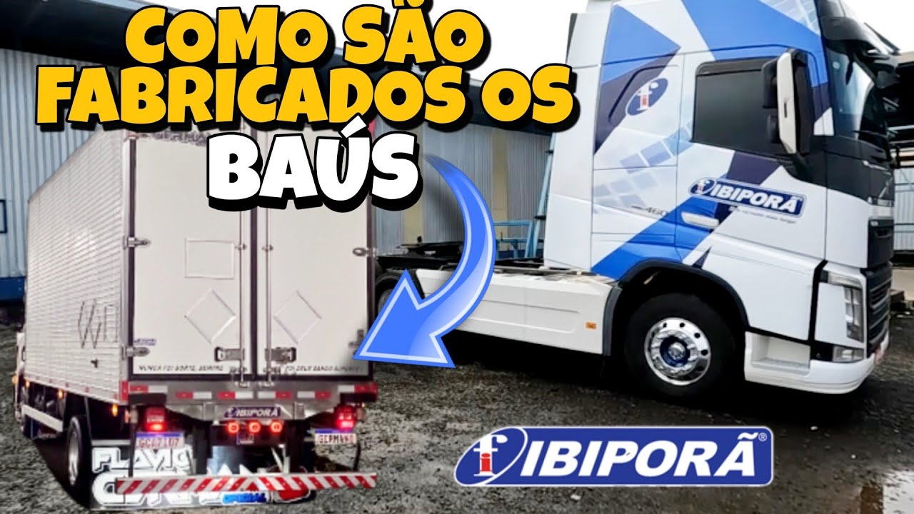 Conheci a fábrica de BAÚS IBIPORÃ | Vejam como são fabricados os FURGÕES