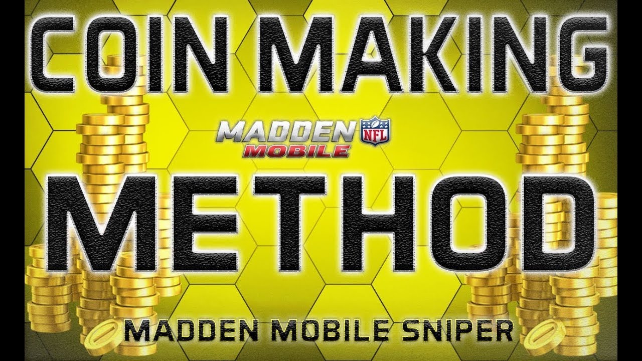 HOW TO MAKE MILLIONS OF COINS WITHIN MINUTES ON MADDEN MOBILE 18!!!!!