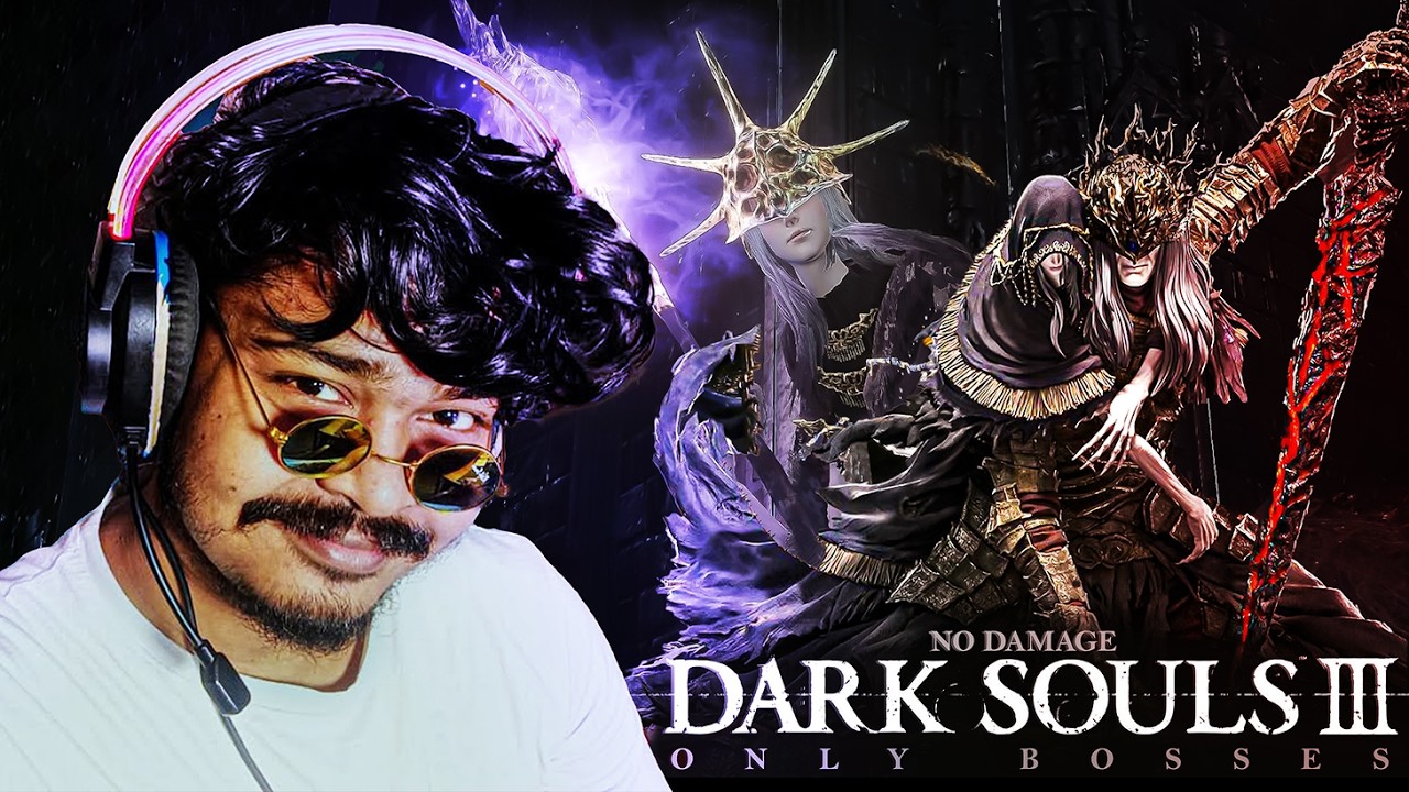 Dark Souls III NO HIT(Only Main Bosses) SL1 On First Playthrough | God Run Preparation