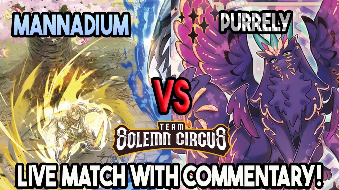 Mannadium Vs Purrely : Yu-Gi-Oh! Locals Feature Match | Live Duel