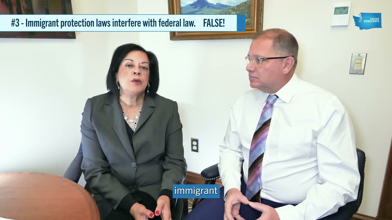 Reps. Lillian Ortiz-Self and Strom Peterson on protecting immigrants.