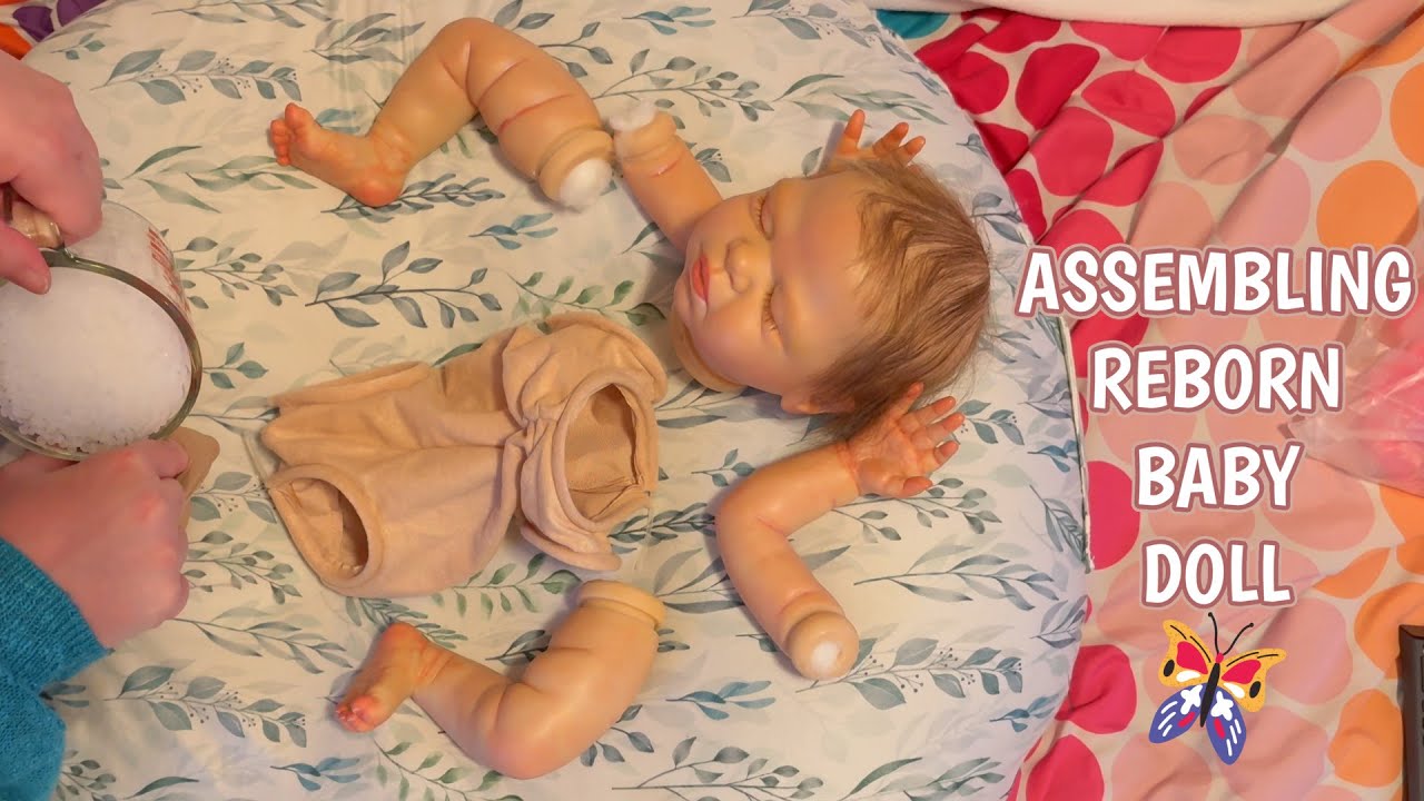 Bringing My Reborn Baby Doll To Life - Putting New Baby Doll Together