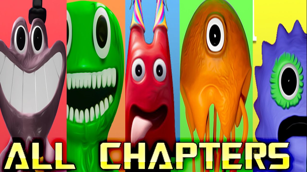 GARTEN OF BANBAN - ALL CHAPTERS 1-6 | Full Game Walkthrough | No Commentary