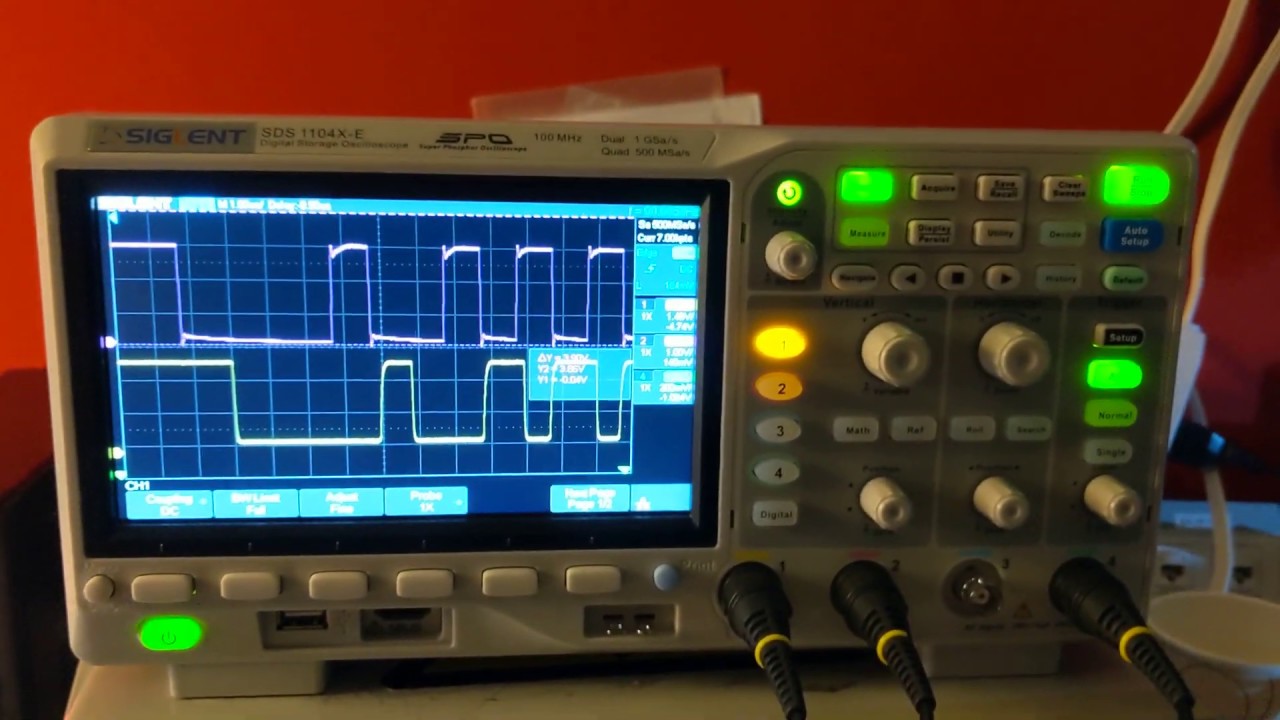 Digital Laser Communication at 1Mhz