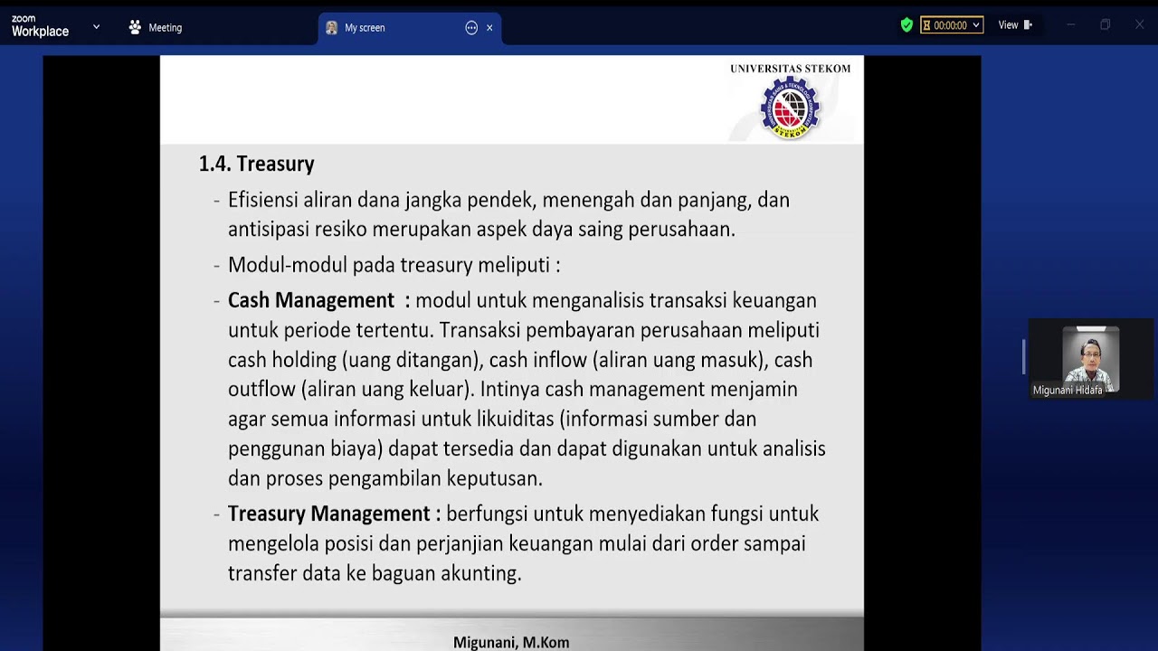 Enterprise Resource Planning || Dukungan Sistem Terintegrasi