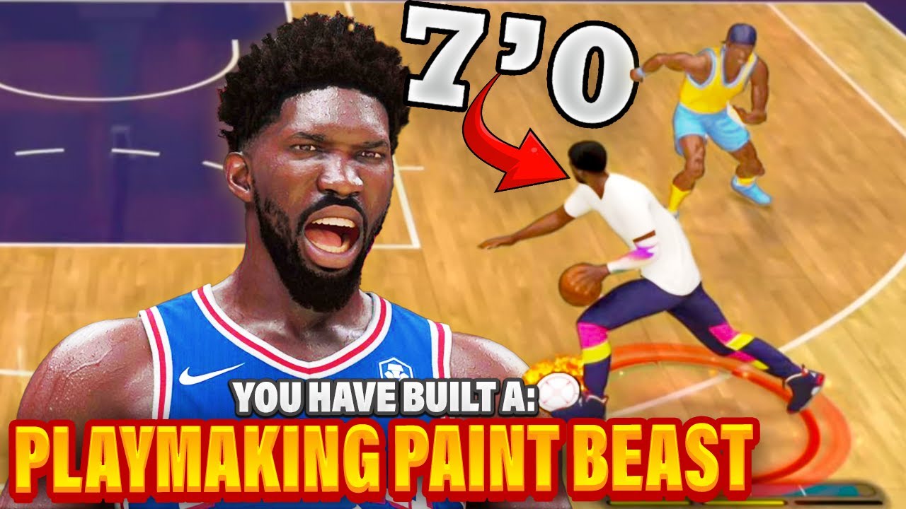 This Playmaking Paint Beast Build Is TOO Dominant In NBA 2K25!