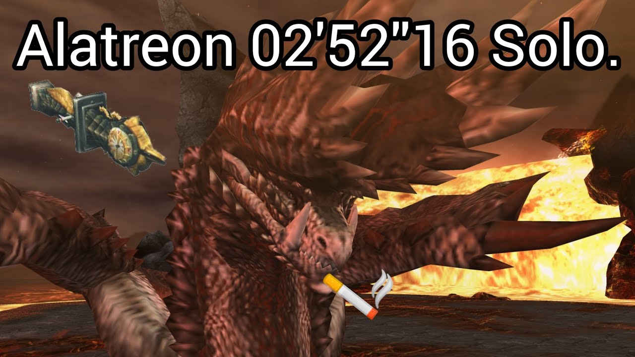 Alatreon mhp3rd 02'52''16