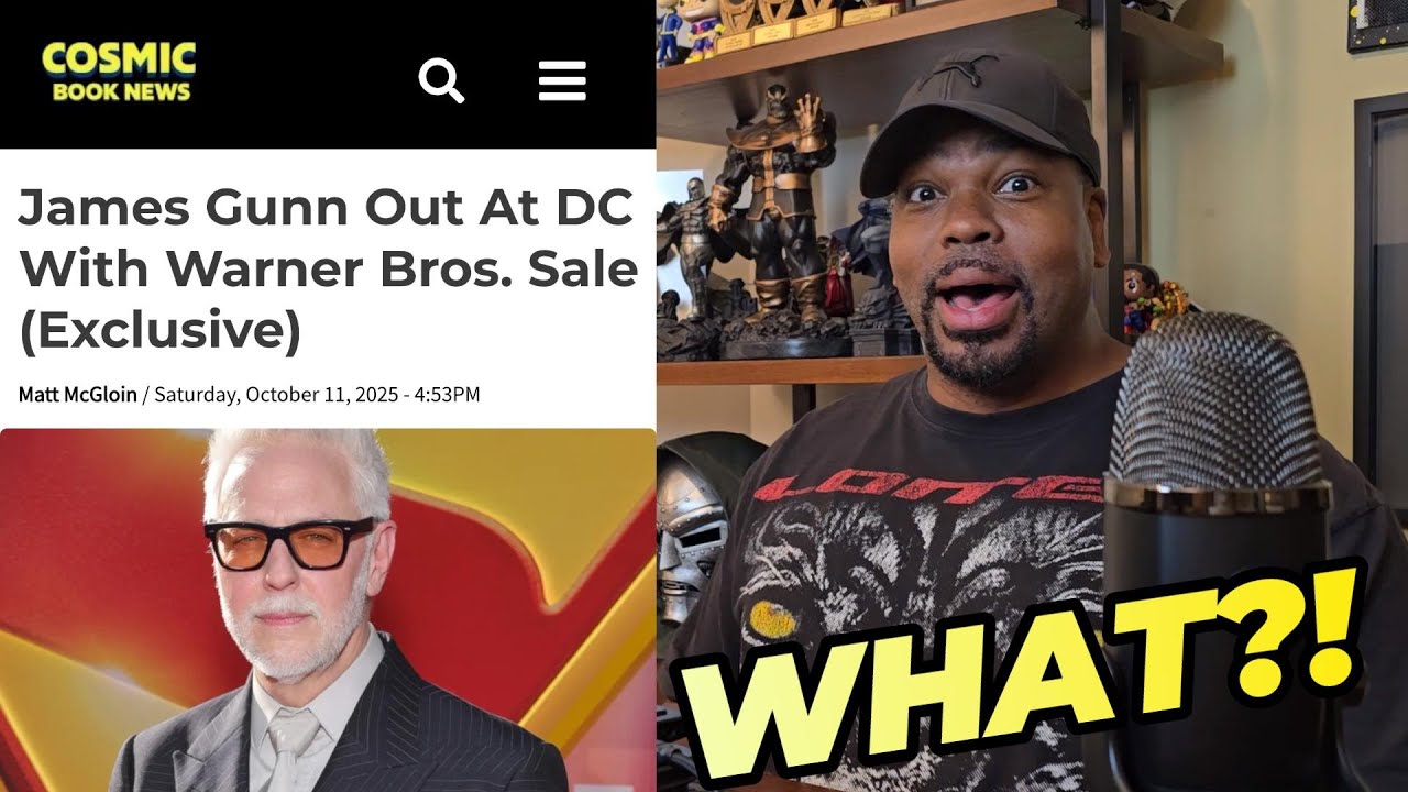 James Gunn OUT at DC after Warner Bros. Sale?!