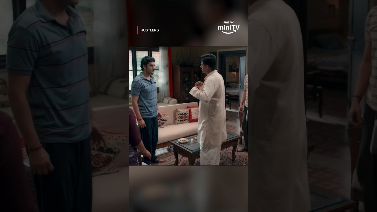 Father Son Fight ft. Vishal Vashishtha | Hustlers Jugaad Ka Khel | #amazonminitv #shorts #startup