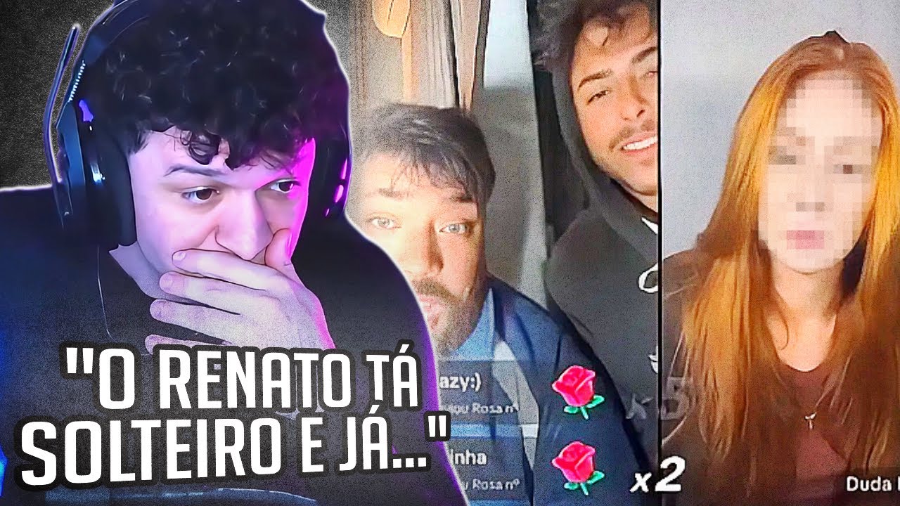 ARUAN DESCOBRIU QUE RENATO GARCIA TA SOLTEIRO E ACHOU UMA PRETENDENTE NA LIVE DO BOTO BC