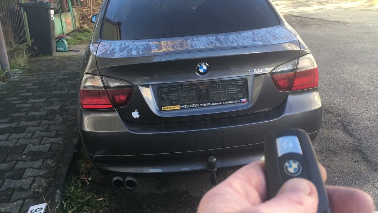 Bmw E90 auto opening trunk