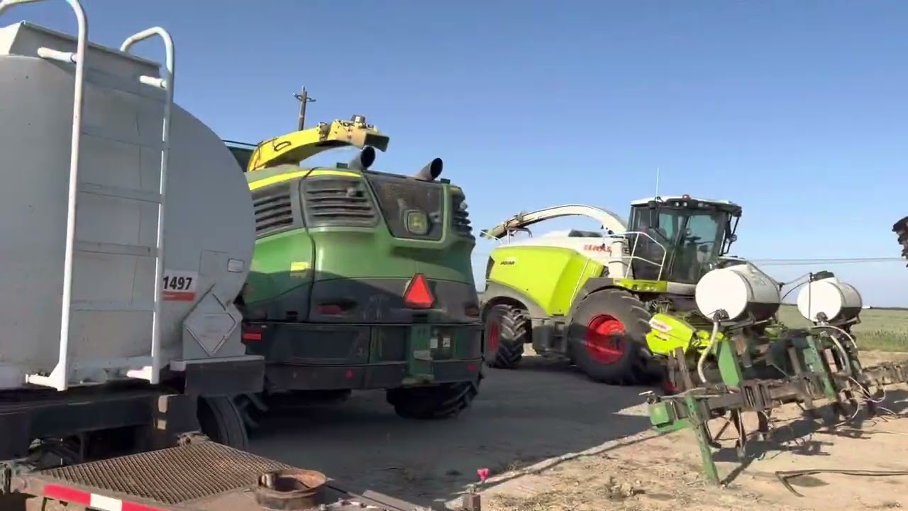 Busy 2022 California wheat season. Claas 990 new knifes installed