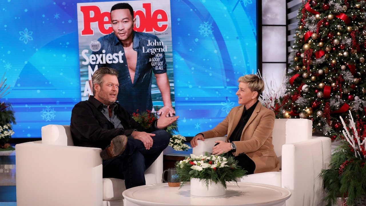 Blake Shelton Thinks John Legend Was the Wrong Choice for 'Sexiest Man Alive'
