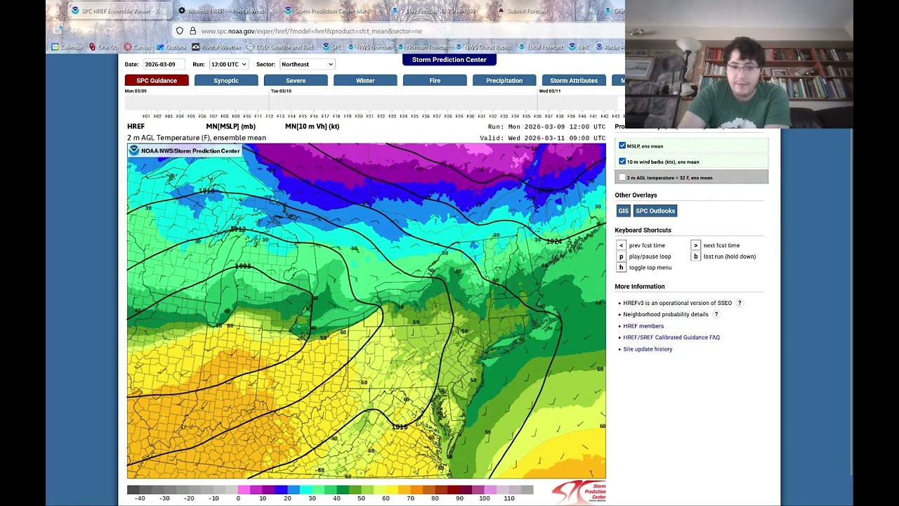 March 9th, 2026 Lansing Area Forecast