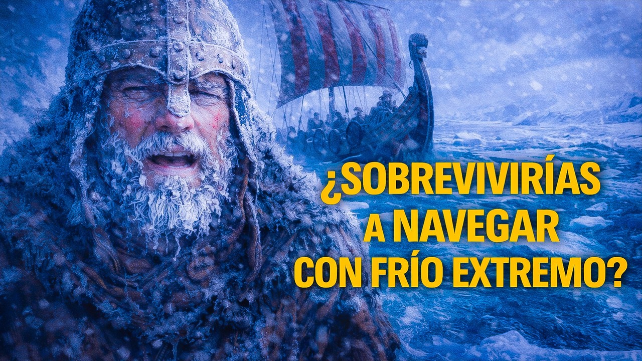 ASI SOBREVIVIAN LOS VIKINGOS EN BARCOS ABIERTOS SIN MORIR CONGELADOS