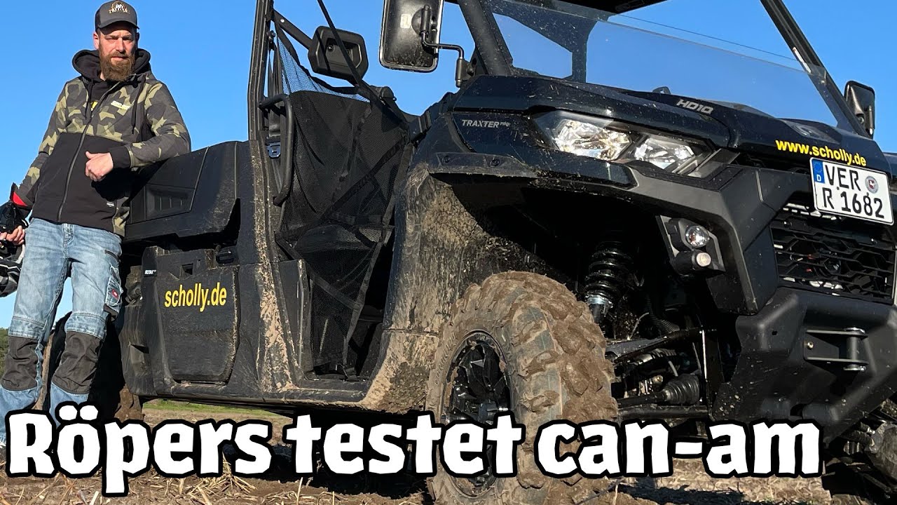 Röpers testet: Can-Am Traxter PRO HD10