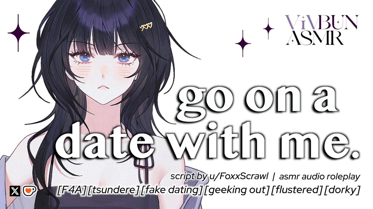 [F4A] Fake Date With Your Tsundere Childhood Friend [flustered] [dorky] [geeking out] ASMR RP