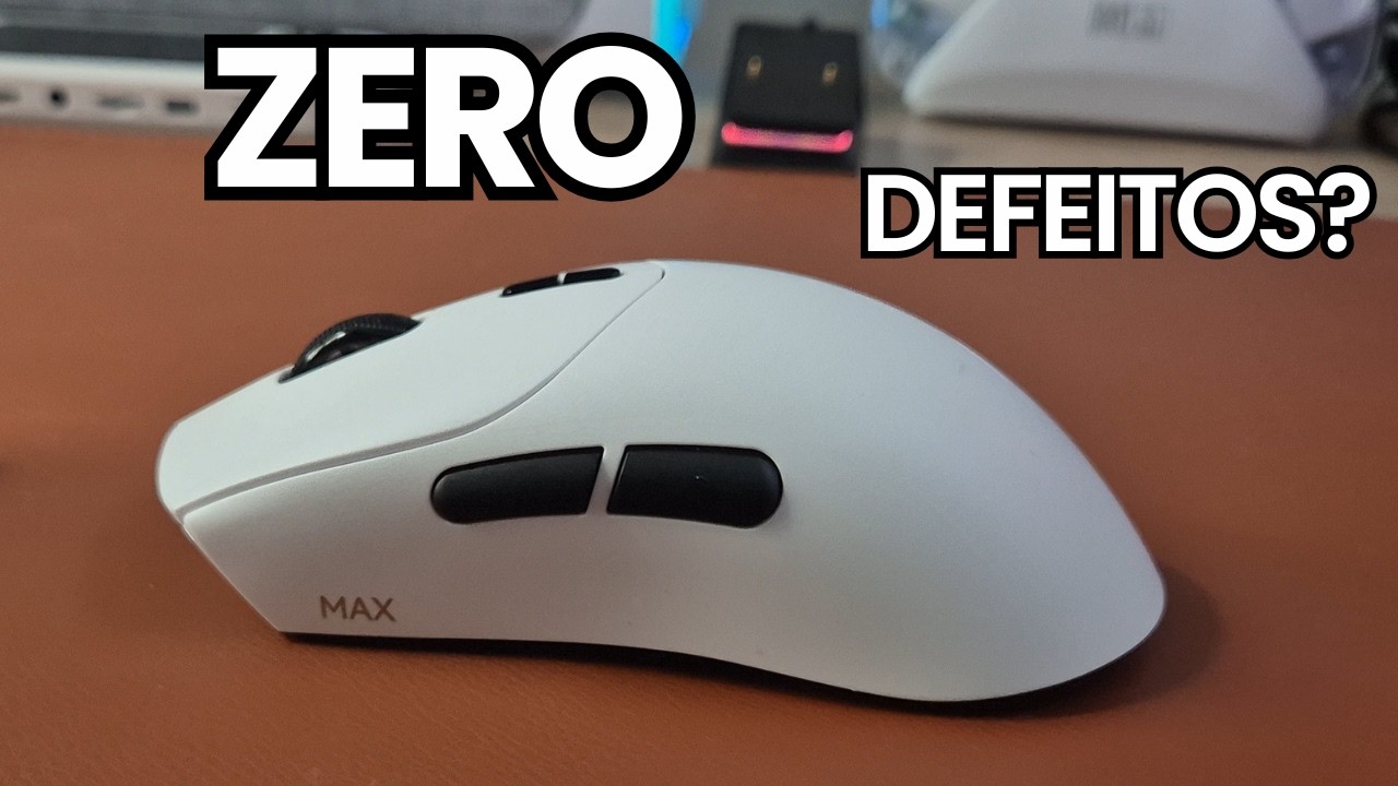 O MOUSE DE 2025! ANÁLISE RAPOO VT7 MAX, SERÁ ELE O MOUSE PERFEITO?