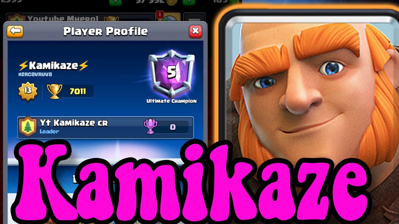 Kamikaze Giant Double Prince 🏆 7000 👈 Best Giant deck in clash Royale