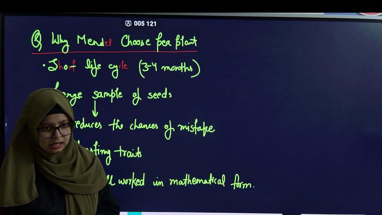 L 1 Principles of inheritance | CLASS 12th | BIOLOGY | CBSE, NEET |by Chand Ma'am| Physix Fever