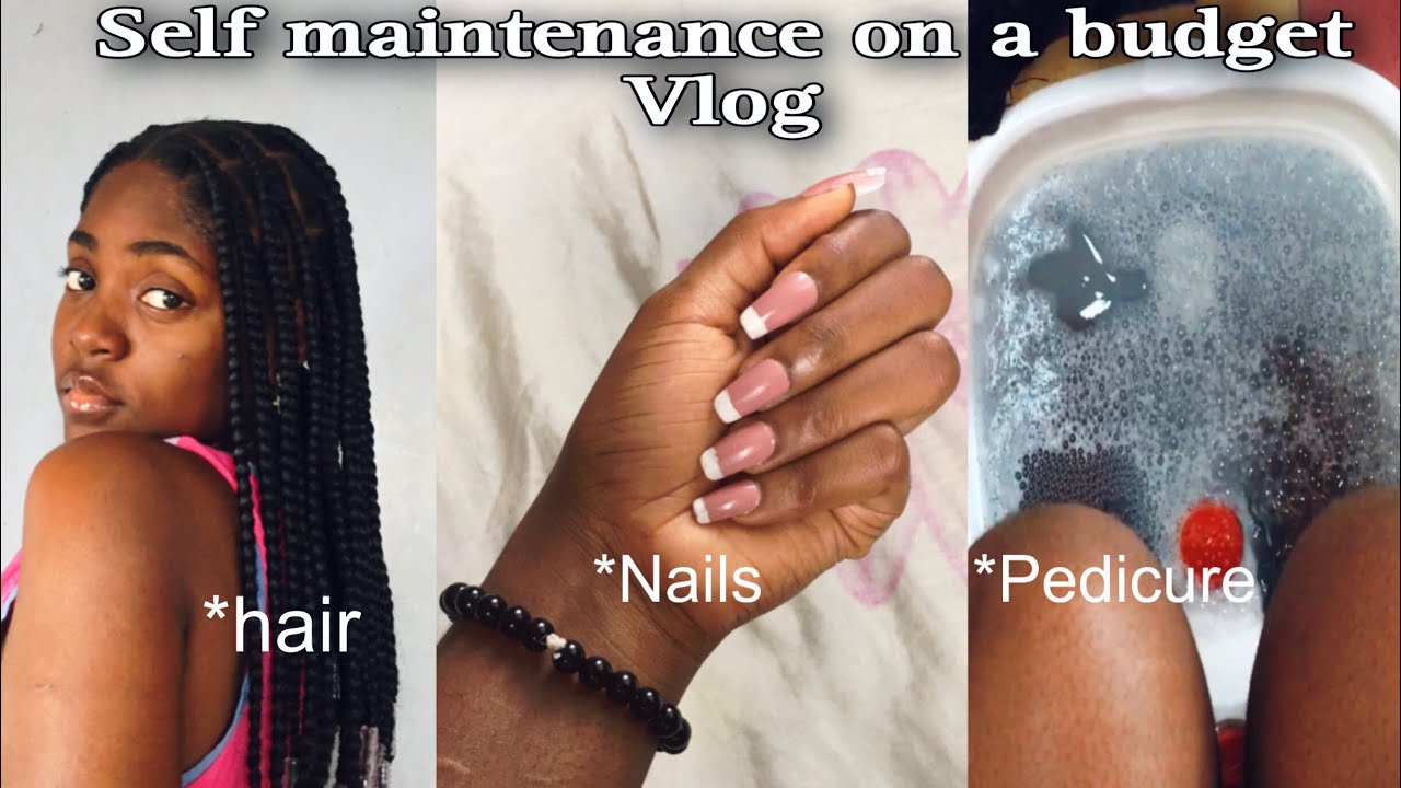 I’m a GIRL,ofc I’ll use my last money for SELFCARE!! | Hair + Nails + Pedicure