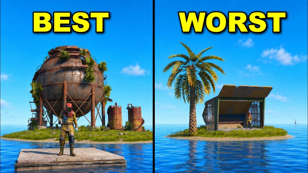 I Gave 30 Rust Players Random Monuments