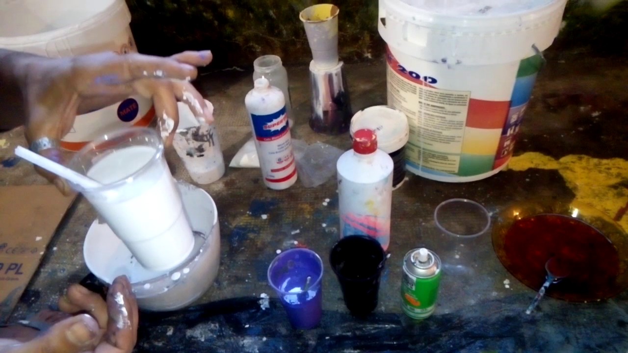 106 -El arte en la pintura...Como hacer el POURING